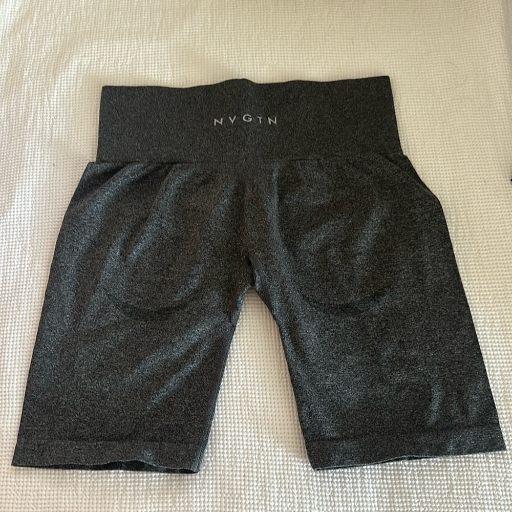NVGTN Dark Gray Athletic Shorts